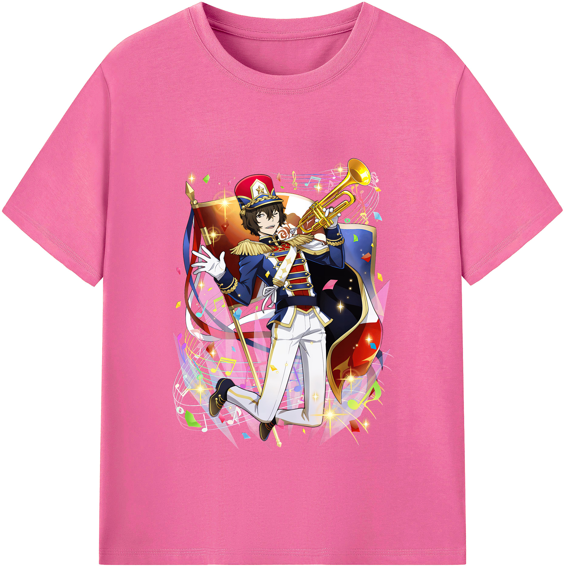 （画像用） 文豪ストレイドッグス Bungo Stray Dogs レディースカジュアルプリントTシャツ（綿100％）